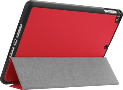iPad Air 2 Trifold Bookcase Hoes - Rood