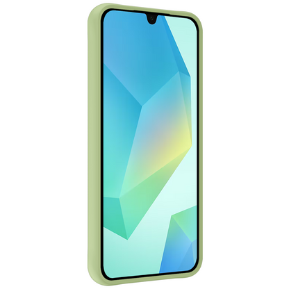 Samsung A16 Hoesje Siliconen Backcover Lichtgewicht - Groen