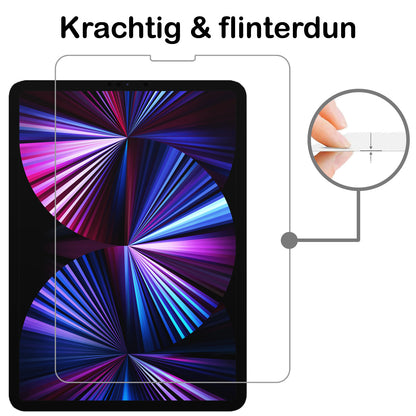 Screenprotector Geschikt voor iPad Pro 12.9 inch 2020/2021 Screenprotector Glas