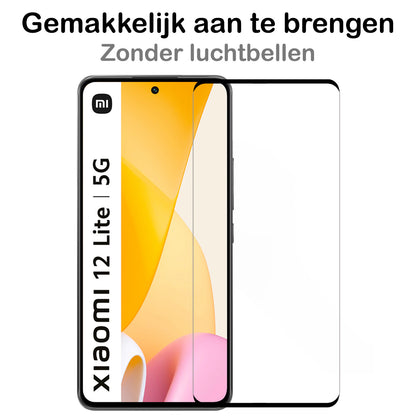 Xiaomi 12 Lite Screenprotector Gehard Glas - Full Screen
