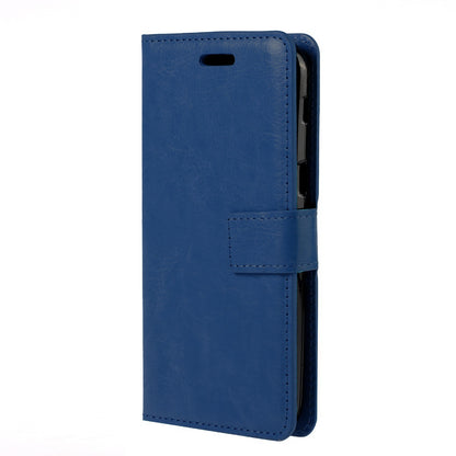 Samsung Galaxy A5 2017 Hoesje Bookcase Cover met Kaarthouder - Donkerblauw