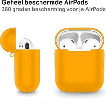 AirPods 2 Hoesje Siliconen Krasbestendig - Oranje