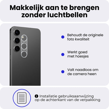 Samsung S25 Camera Screenprotector Gehard Glas