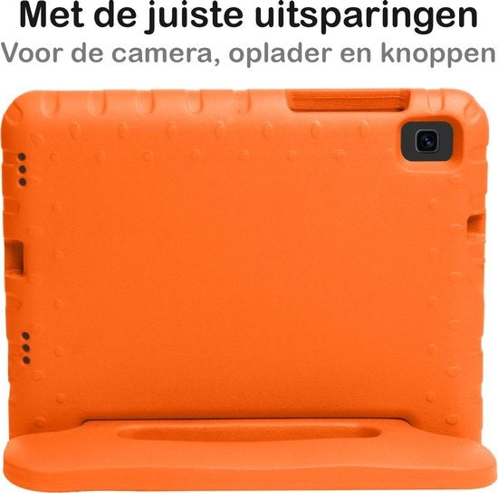 Samsung Galaxy Tab A 8.0 (2019) Hoesje Kids Cover Bumper - Oranje