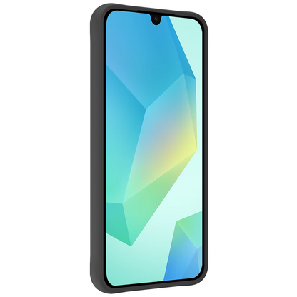 Samsung A16 Hoesje Siliconen Backcover Lichtgewicht - Zwart