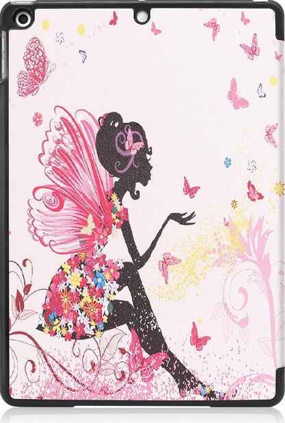 iPad 10.2 2019 Trifold Bookcase Hoes - Elfje