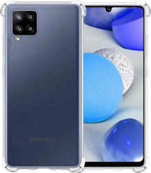Samsung A42 Hoesje Shockproof Backcover Siliconen - Transparant