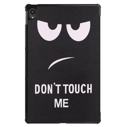 Lenovo Tab P11 Hoesje Book Case - Don't Touch Me