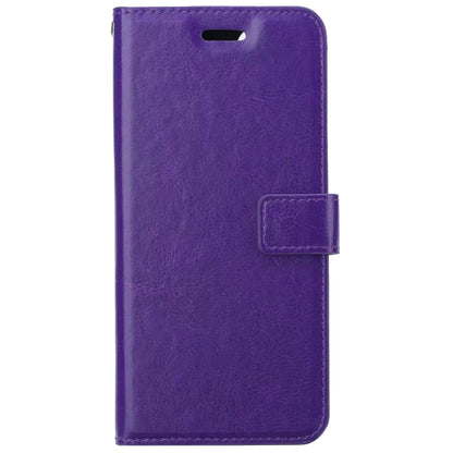 OnePlus 10 Pro Hoesje Bookcase Cover met Kaarthouder - Paars