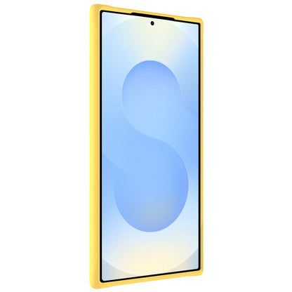 Samsung S25 Ultra Hoesje Siliconen Backcover Lichtgewicht - Geel