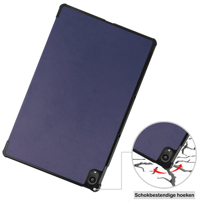 Lenovo Tab P11 Hoesje Book Case - Donkerblauw