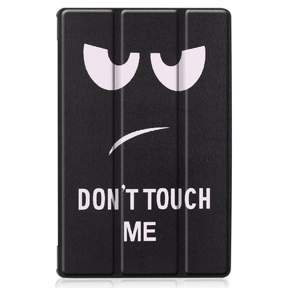 Lenovo Tab M10 FHD Plus 2nd Gen Trifold Bookcase Hoes - Don't Touch Me