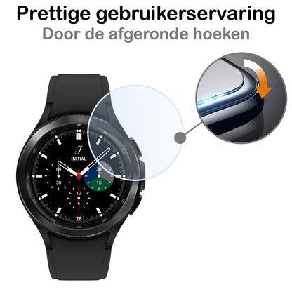 Samsung Galaxy Watch 4 Classic 46 mm Screenprotector Gehard Glas - Anti-kras