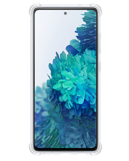 Samsung S20 FE Hoesje Kaarthouder Backcover Shockproof - Transparant