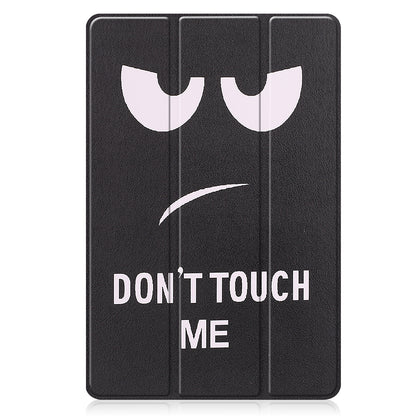 Lenovo Tab P11 Pro Trifold Bookcase Hoes met Penhouder Lenovo Pen - Don't Touch Me