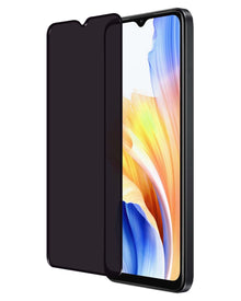 OPPO A18 Screenprotector Gehard Glas - Privacy