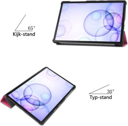 Samsung Galaxy Tab S6 Hoesje Book Case - Roze