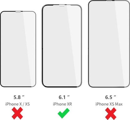 iPhone XR Screenprotector Gehard Glas - Anti-kras