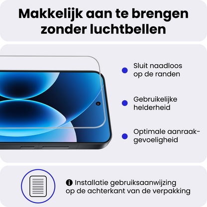 Xiaomi 17 Pro Max Screenprotector Gehard Glas - Anti-kras
