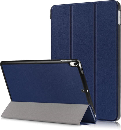 iPad Air 3 / Pro 10.5 (2017) Trifold Bookcase Hoes - Blauw