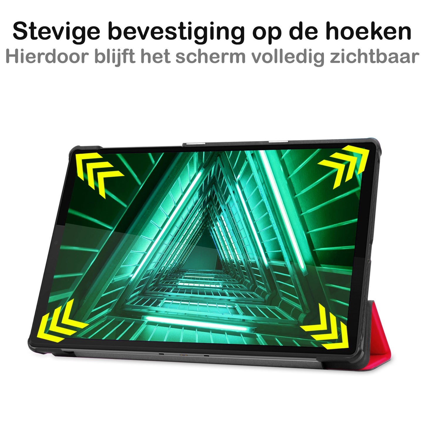 Lenovo Tab M10 FHD Plus 2nd Gen Hoesje Book Case - Rood