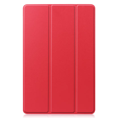 Samsung Galaxy Tab S9 Tablethoes Smcpen Met Screenprotector - Rood