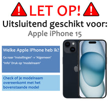 iPhone 15 Screenprotector Gehard Glas - Anti-kras