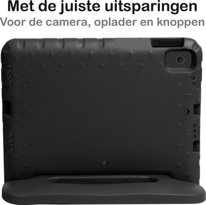 iPad 10.2 2020 Kinderhoes Shockabsorberend Foam - Zwart