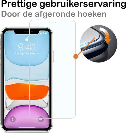 iPhone 11 Screenprotector Gehard Glas - Volledige dekking