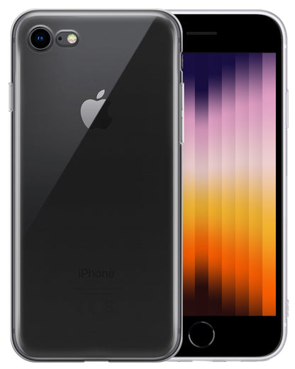 iPhone SE 2022 Hoesje Siliconen Backcover Lichtgewicht - Transparant