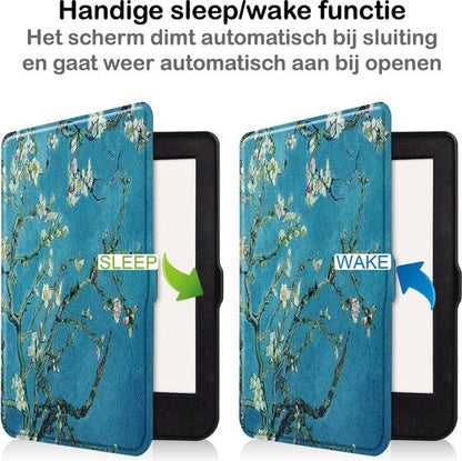 Kobo Nia Bookcase Hoes Shockabsorberend - Bloesem