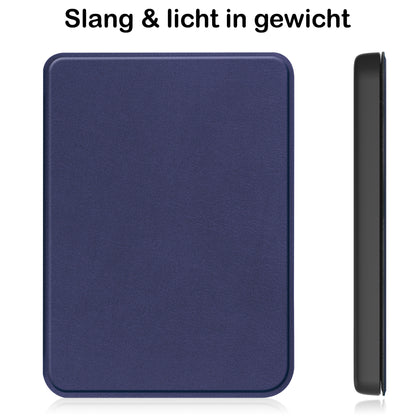 Kobo Clara 2E Bookcase Hoes Shockabsorberend - Donkerblauw
