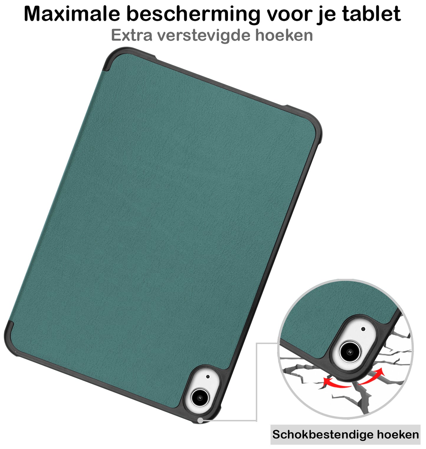 iPad Mini 6 Hoesje Book Case - Donkergroen