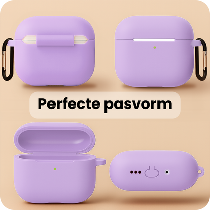 AirPods Pro 3 Hoesje Siliconen Krasbestendig - Lila