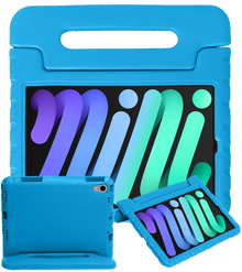 iPad Mini 7 Kinderhoes Shockabsorberend Foam - Blauw