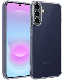 Samsung A37 Hoesje Siliconen Backcover Lichtgewicht - Transparant