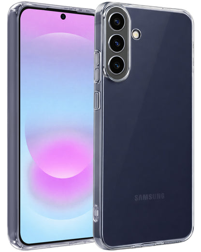 Samsung A37 Hoesje Siliconen Backcover Lichtgewicht - Transparant