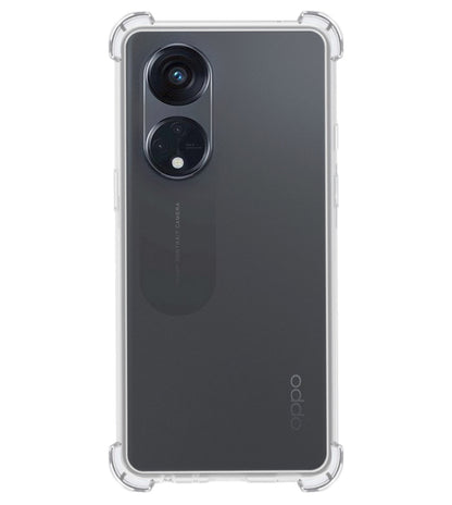 OPPO Reno 8T 4G Hoesje Shockproof Backcover Siliconen - Transparant
