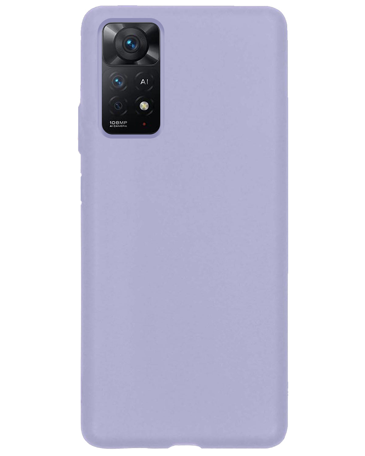 Xiaomi Redmi Note 11s Hoesje Siliconen - Lila