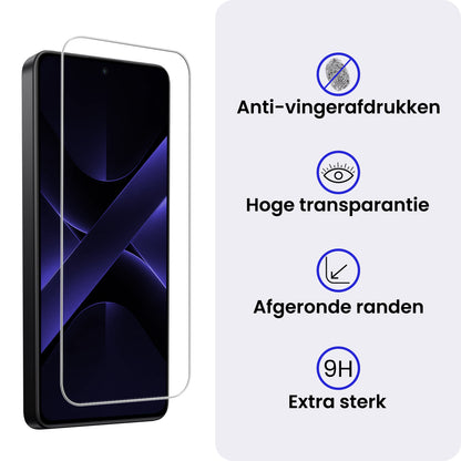 Xiaomi Poco X7 Pro Screenprotector Gehard Glas - Anti-kras