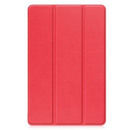 Lenovo Tab P11 (2e Gen) Trifold Bookcase Hoes - Rood