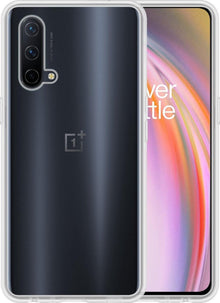OnePlus Nord CE Hoesje Siliconen Backcover Lichtgewicht - Transparant