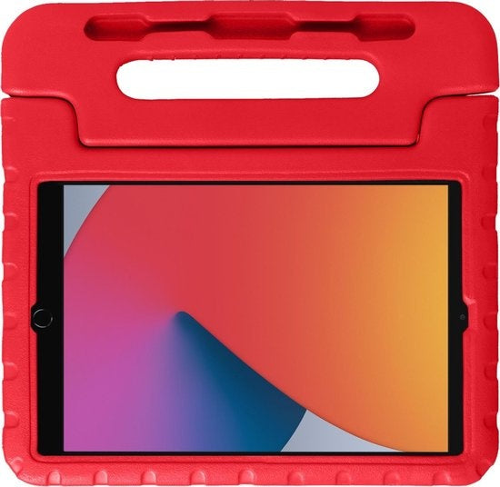 iPad 10.2 2019/2020 Hoesje Kids Cover Bumper - Rood