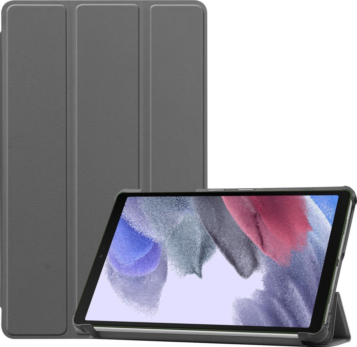 Samsung Galaxy Tab A7 Lite Hoesje Book Case - Grijs