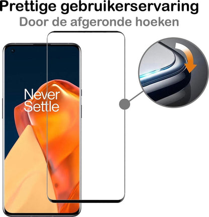 OnePlus 9 Pro Screenprotector Gehard Glas - Full Screen