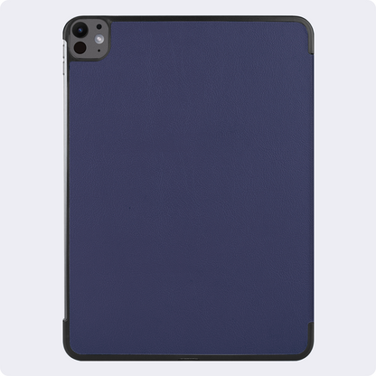 iPad Pro 2024 (11 inch) Trifold Bookcase Hoes - Donkerblauw