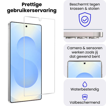 Samsung S25 Ultra Screenprotector Gehard Glas met Installatieframe