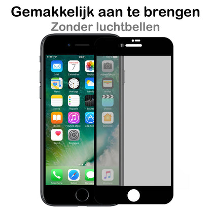 iPhone SE 2020 Screenprotector Gehard Glas - Privacy
