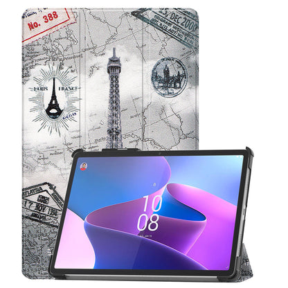 Lenovo Tab P11 Pro Hoesje Book Case Met Lenovo Pen Uitsparing - Eiffeltoren