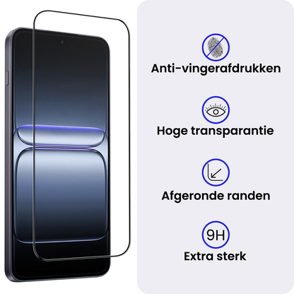 OnePlus Nord 5 Screenprotector Gehard Glas - Full Screen